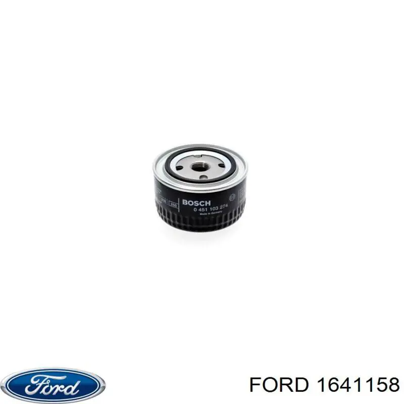 Купити 1641158 Ford Фільтр очищення масла відцентровий