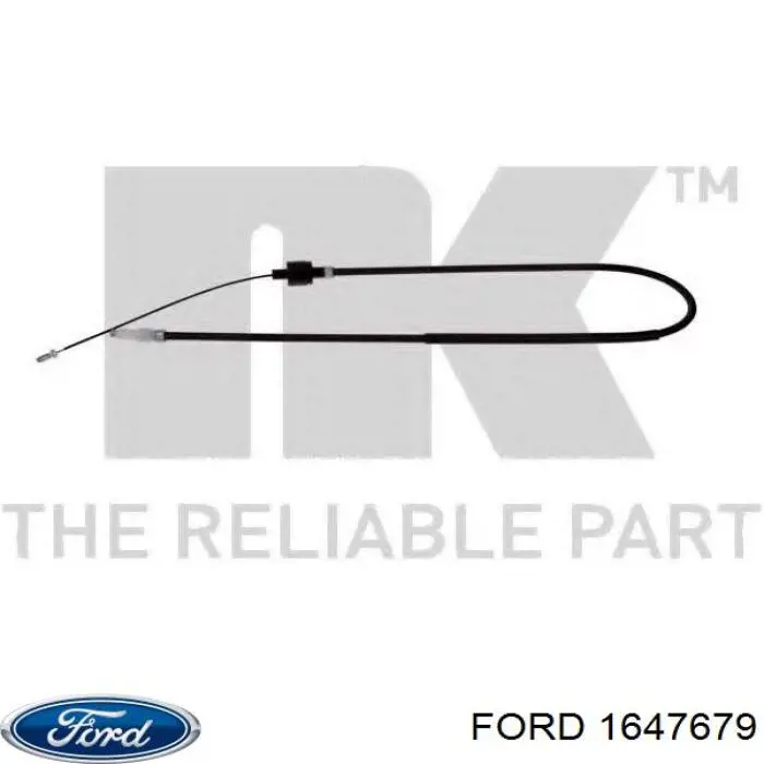 Трос зчеплення 1647679 Ford