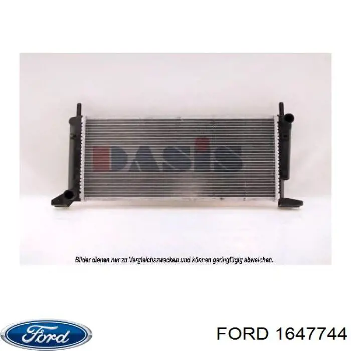 Купити 1647744 Ford Радіатор двигуна