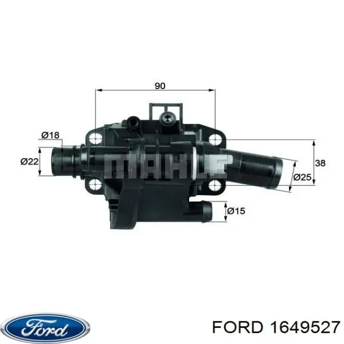 Лінк стабілізатора, заднього Ford 1649527 ціна, від 11.48 USD