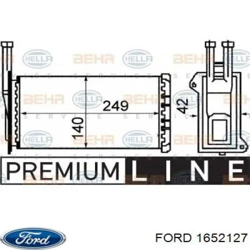 Радіатор пічки 1652127 Ford