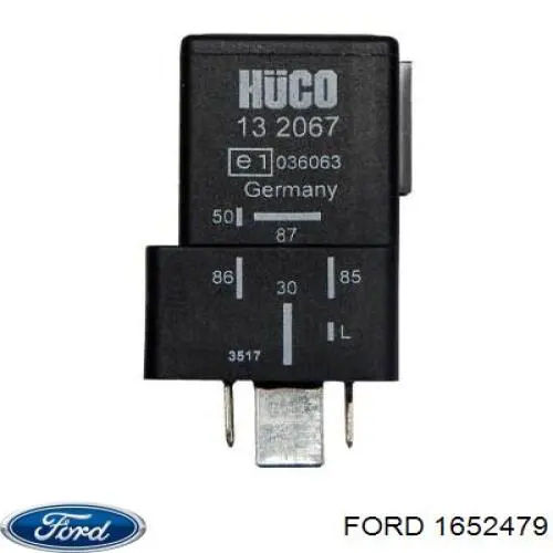 Купити 1652479 Ford Реле свічок накалу