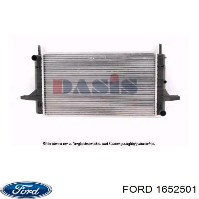 Купити 1652501 Ford Радіатор двигуна