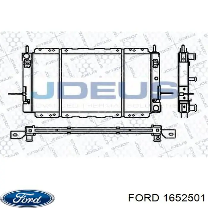 Радіатор основний Ford 1652501 ціна, від 42.23 USD