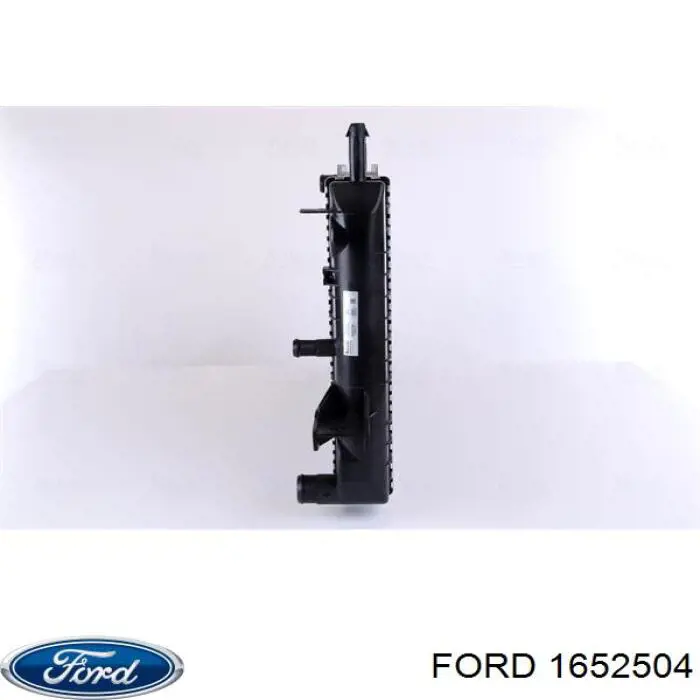 Радіатор охолодження двигуна 1652504 Ford