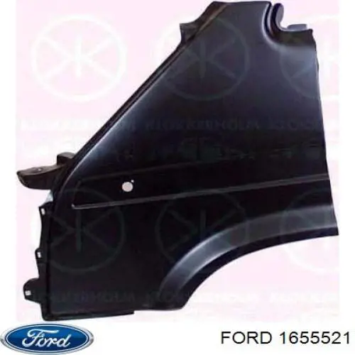 Крило переднє ліве 1655521 Ford