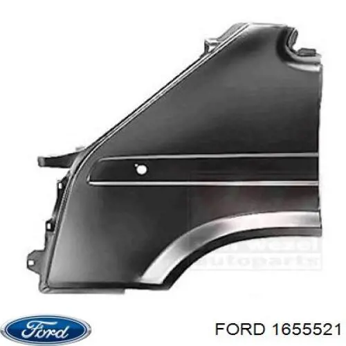 1655521 Ford Переднє ліве крило