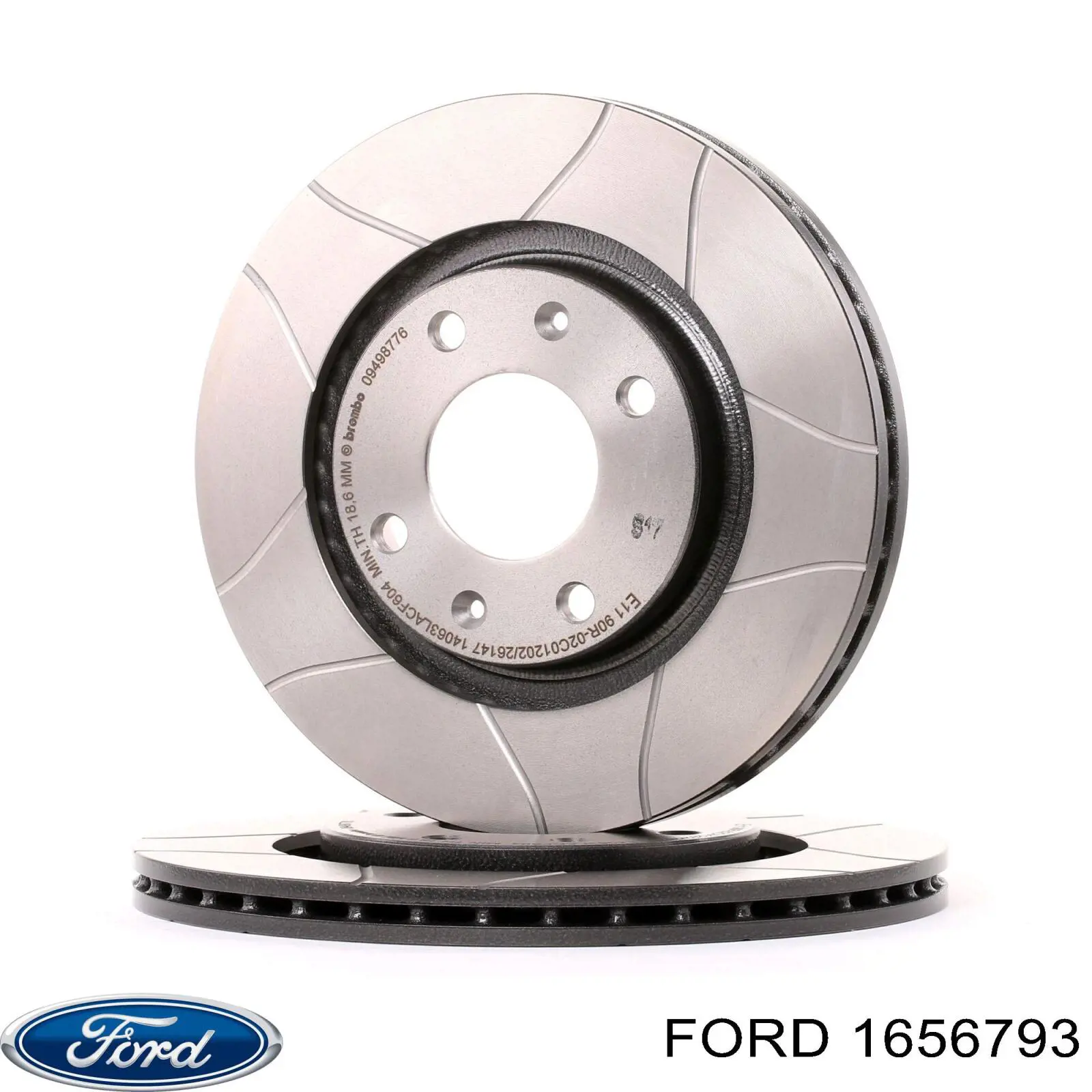 Купити 1656793 Ford Трос ручного гальма задній, правий/лівий