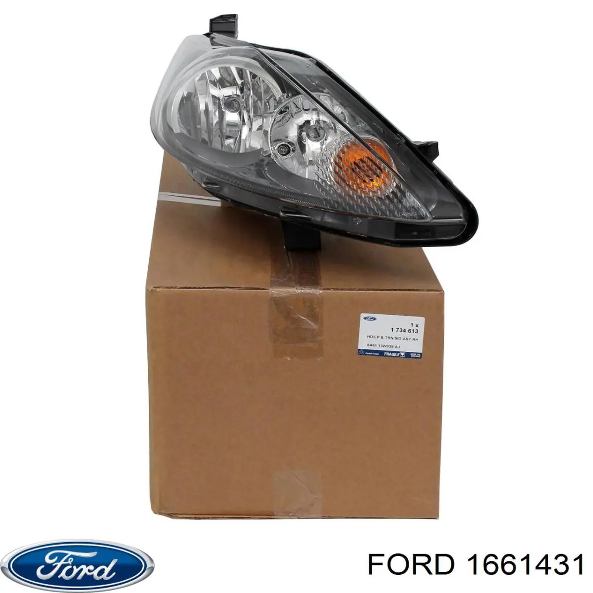 1661431 Ford Фара правая