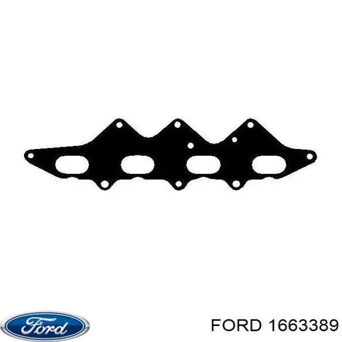 1663389 Ford прокладка впускного колектора, верхня
