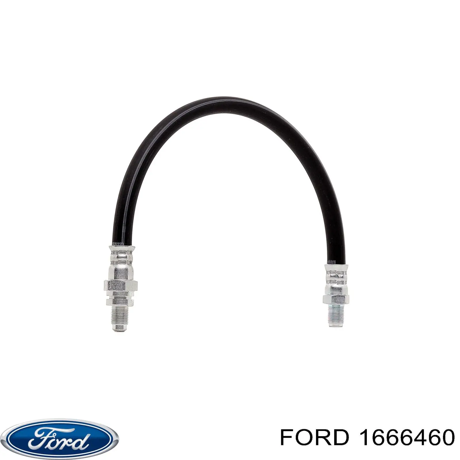 Шланг гальмівний передній Ford 1666460 ціна, від 4.75 USD