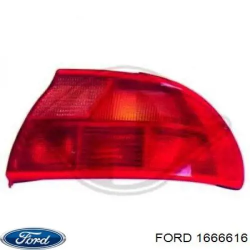 1666616 Ford Ліхтар задній правий