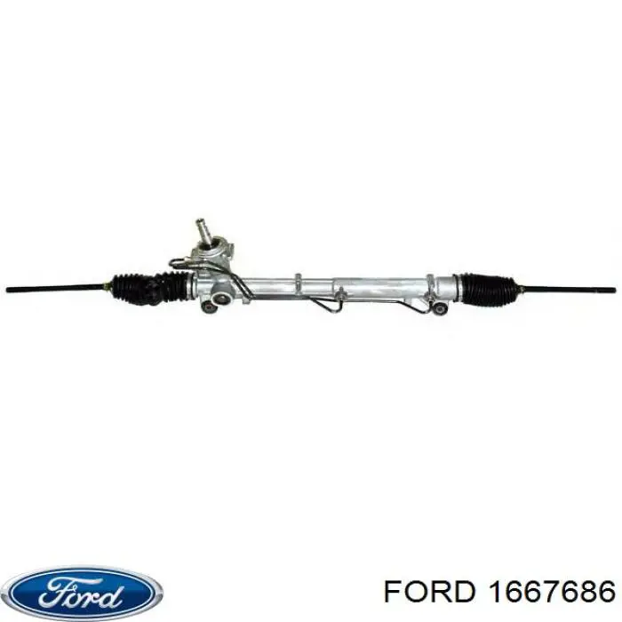 1667686 Ford Рейковий рульовий механізм