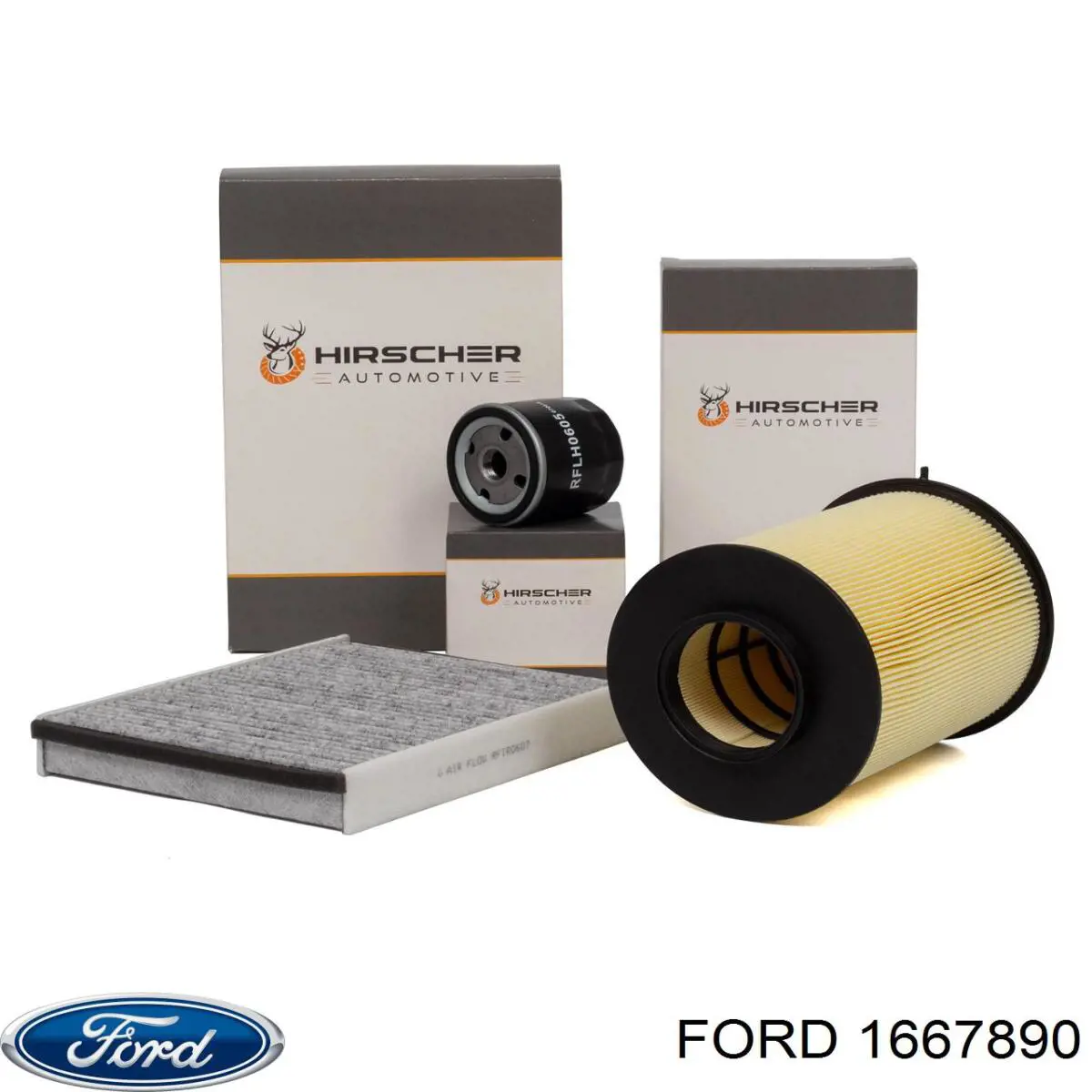 Масляний фільтр 1667890 Ford