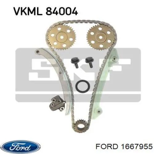Купити 1667955 Ford Сальник коленвала передній