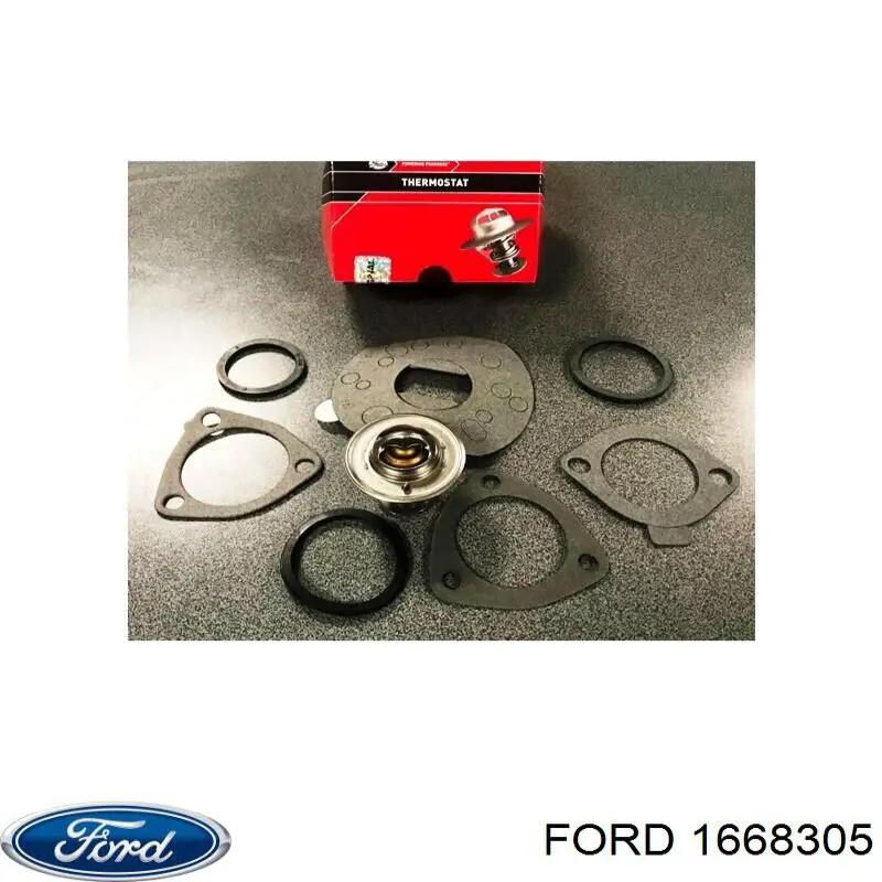 Купити 1668305 Ford Термостат в корпусі