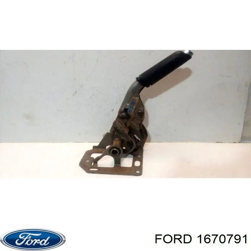 1670791 Ford трос ручного гальма задній, правий/лівий
