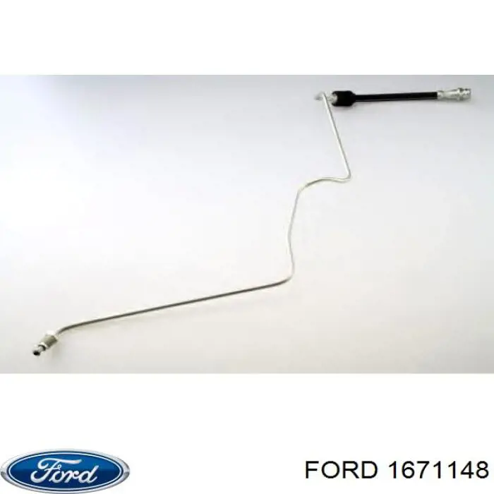 1671148 Ford шланг гальмівний задній, лівий