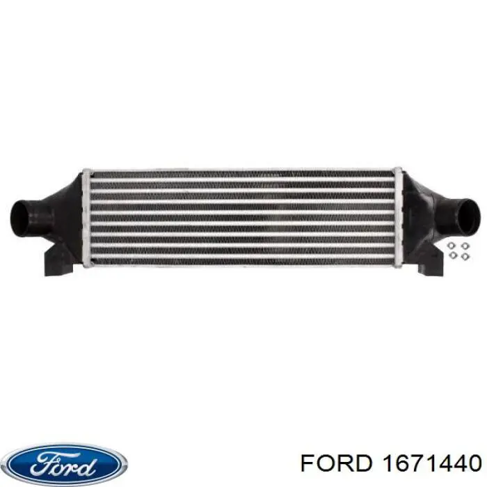 1671440 Ford радіатор интеркуллера