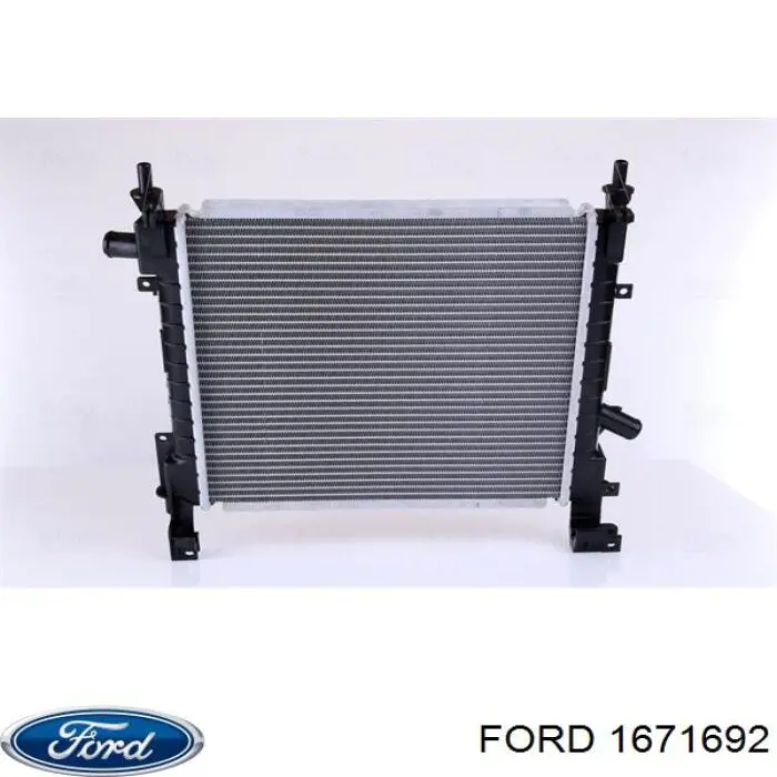 1S5H8L161BA Ford Радіатор охолодження двигуна