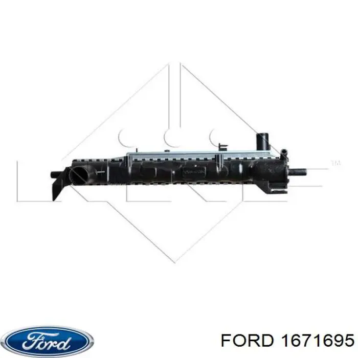 Радіатор основний Ford 1671695 ціна, від 41.81 USD