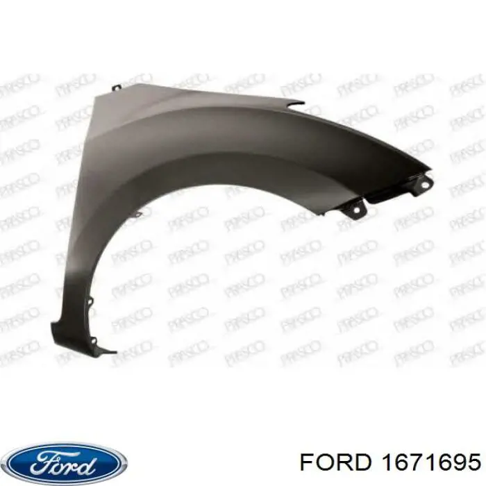 Купити 1671695 Ford Радіатор двигуна