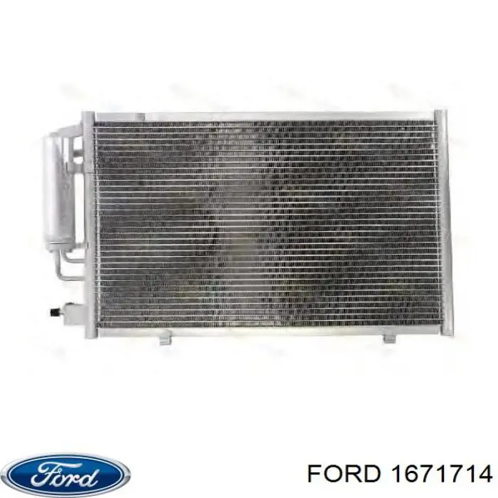 Конденсатор кондиціонера Ford 1671714 ціна, від 50.93 USD