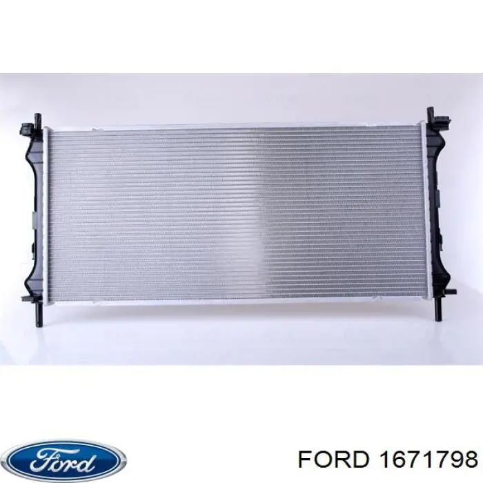 Радіатор основний Ford 1671798 ціна, від 88.93 USD