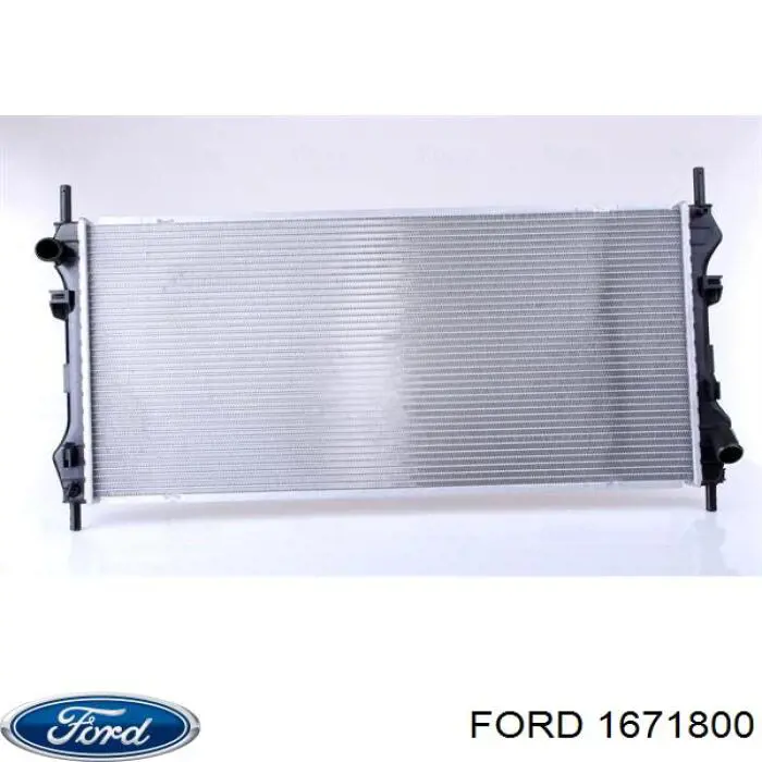 Радіатор основний Ford 1671800 ціна, від 68.35 USD