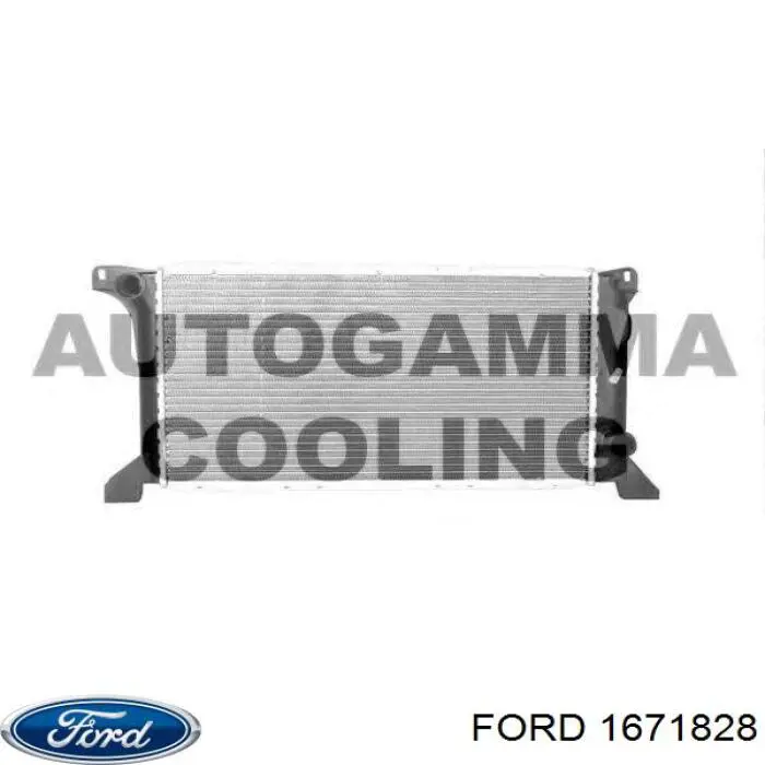 Купити 1671828 Ford Радіатор двигуна