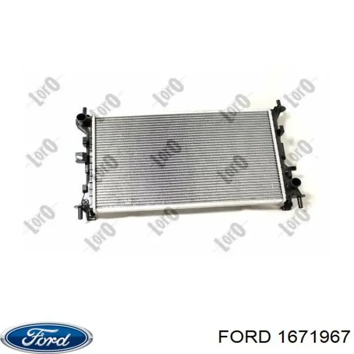 Купити 1671967 Ford Радіатор двигуна