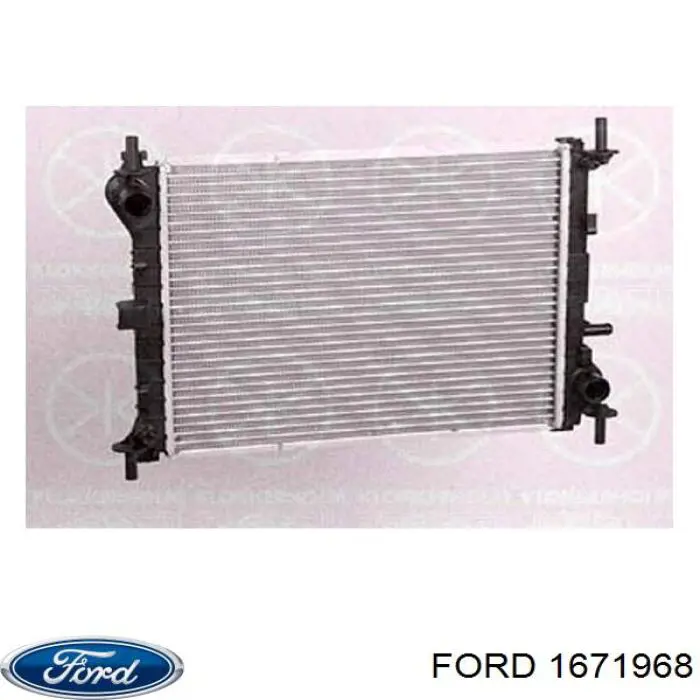 1671968 Ford радіатор охолодження двигуна