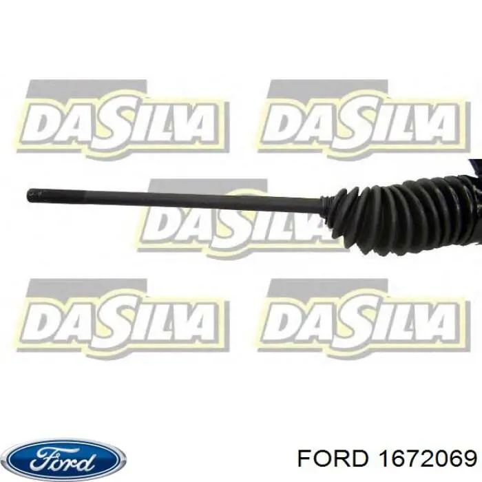 1672069 Ford Рейковий рульовий механізм