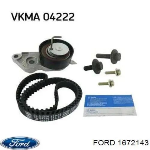 1672143 Ford Ремінь ГРМ, комплект