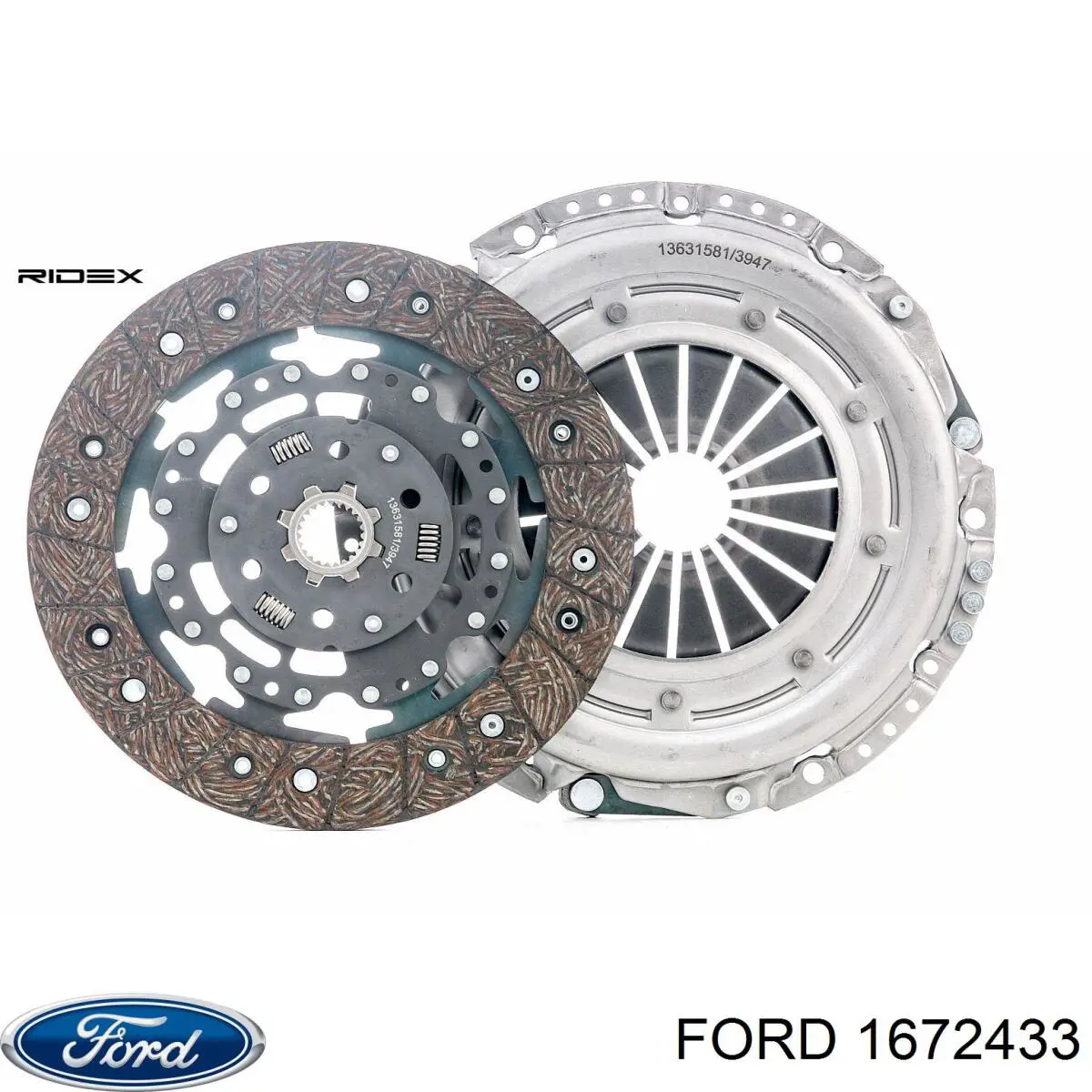 1672433 Ford Зчеплення в зборі