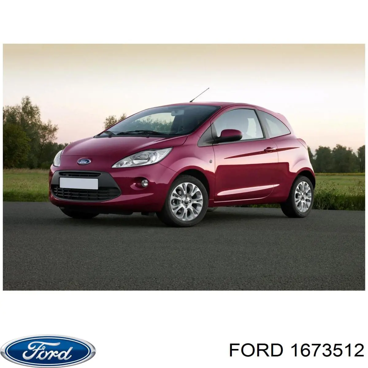 Ліве переднє крило Ford 1673512 ціна, від 39.71 USD