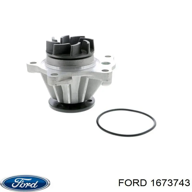 Водяний насос Ford 91XM8501M