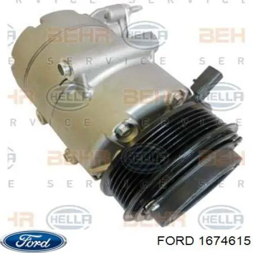 Купити 1674615 Ford Компресор кліматичної установки