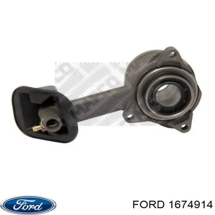 Купити 1674914 Ford Робочий циліндр зчеплення в зборі з витискним підшипником