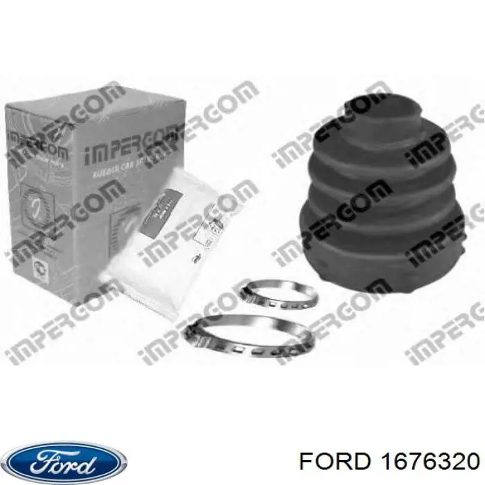 Пильник гранати внутрішній, передній півосі Ford 1676320 ціна, від 15.65 USD