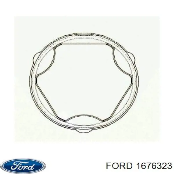 Купити 1676323 Ford Пильник гранати зовнішній, лівий