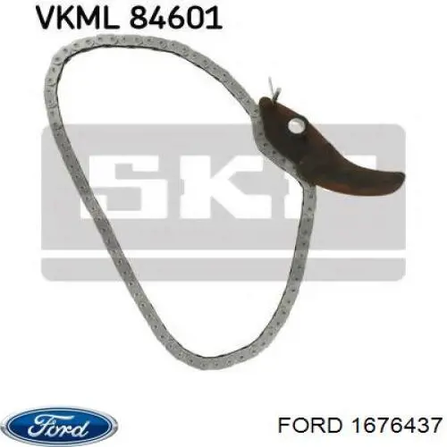 Купити 1676437 Ford Натягувач ланцюга насосу масляного