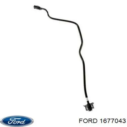 Підшипник піввісі переднього моста 1677043 Ford