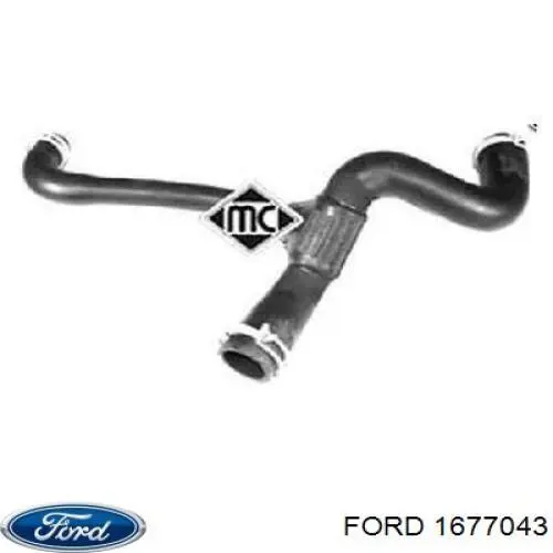 Підшипник півосі переднього моста Ford 1677043