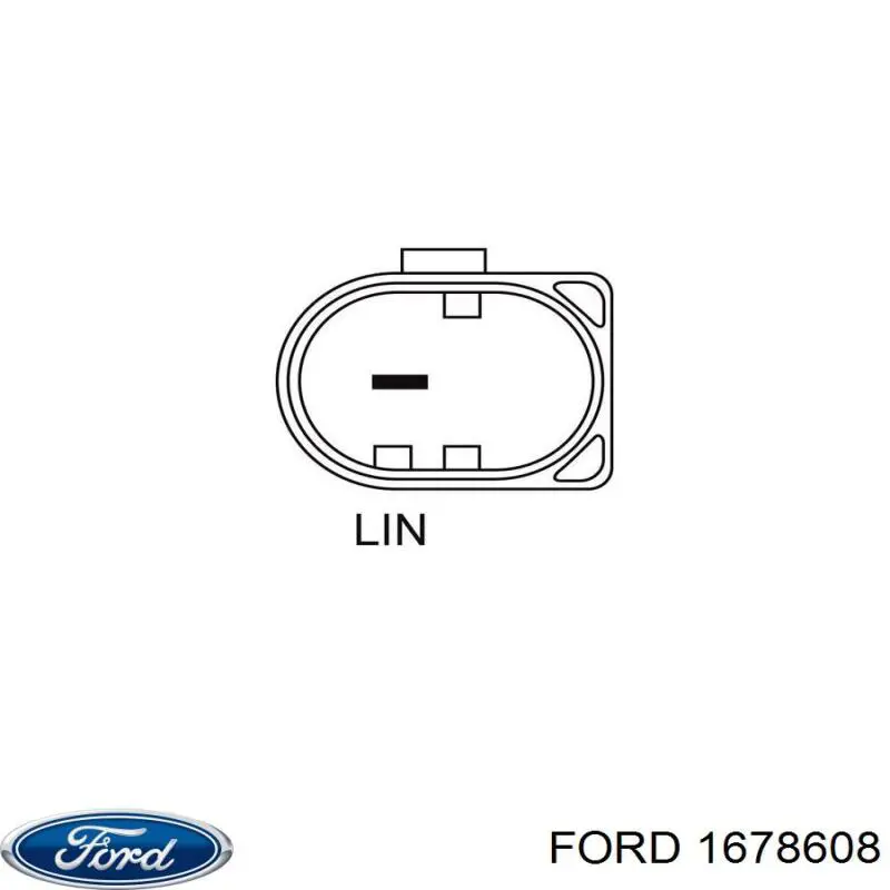 Генератор Ford 1678608 ціна, від 107.05 USD