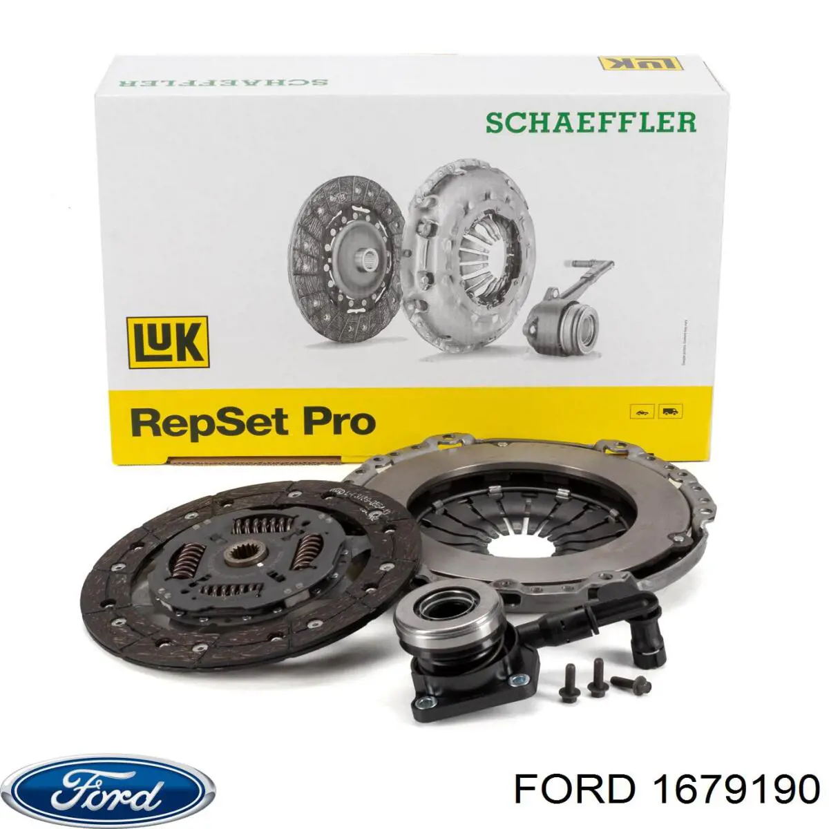 Комплект зчеплення (3 частини) Ford 1679190 ціна, від 147.50 USD