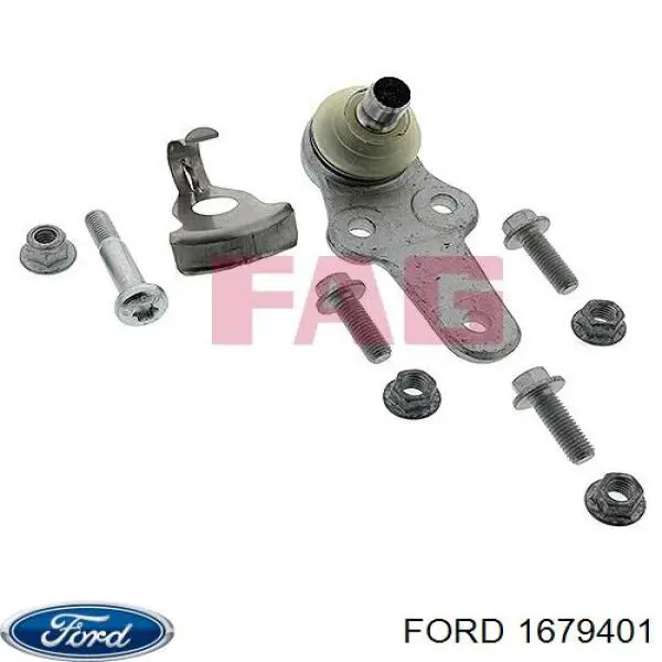 Кульова опора, нижня 1679401 Ford