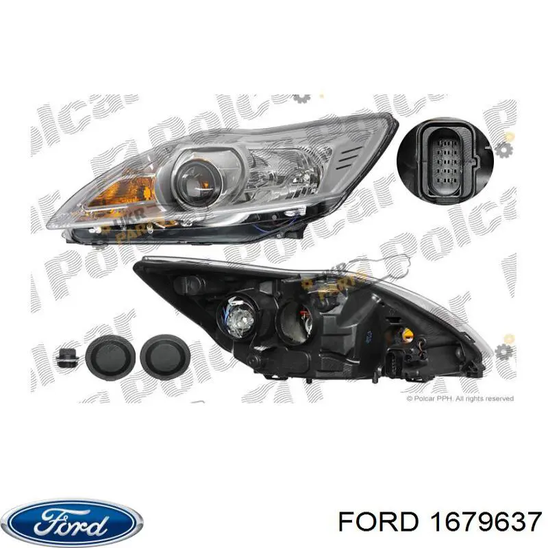 Купити 1755405 Ford Основна фара в зборі ліва
