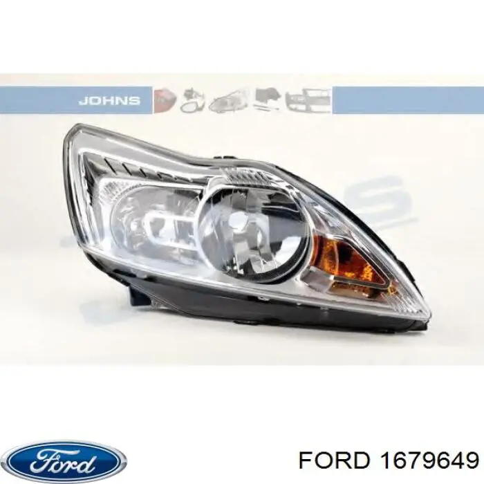 Купити 1679649 Ford Права блок фара