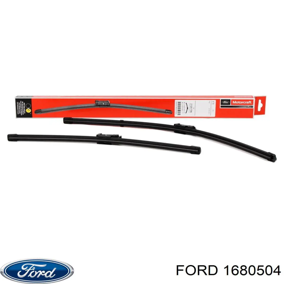 Щітка-двірник лобового скла, пасажирська Ford 1680504 ціна, від 9.47 USD
